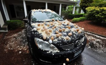 My Neighbor Threw Eggs at My Car Because It Was 'Blocking the View' of His Halloween Decorations