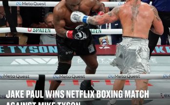 Jake Paul wins Netflix boxing match against Mike Tyson