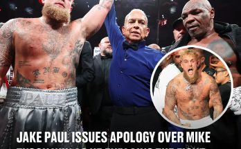 Jake Paul issues apology over Mike Tyson win as he explains the fight 'was just different'