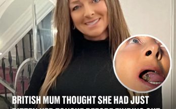 British mum thought she had just bitten her tongue before finding out life-changing diagnosis