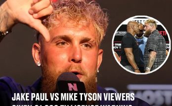 Jake Paul vs Mike Tyson viewers given £1,000 TV Licence warning for streaming fight on Netflix