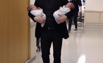 I Unexpectedly Saw My Husband in a Luxury Suit Leaving a Maternity Clinic with Two Babies in His Arms