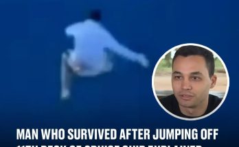 Man who survived after jumping off 11th deck of cruise ship explained what he was thinking as he did it