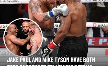 Jake Paul and Mike Tyson have both been suspended following Netflix boxing fight