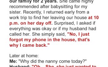 I Caught a Nanny Leaving My House on Her Day Off – She & My Husband Lied to Me about the Aim of Her Visit