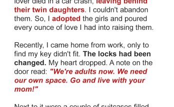 I Returned Home from Work to Find My Adopted Twin Daughters, 16, Had Changed the Locks and Kicked Me Out