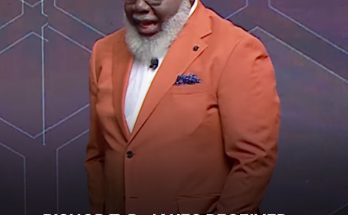 Bishop T.D. Jakes Suffers Medical Emergency While Delivering Sunday Sermon - Details