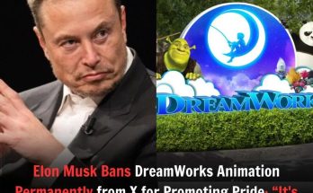 Musk Bans DreamWorks Animation Permanently from X for Promoting Pride: “It’s Extremely Woke”