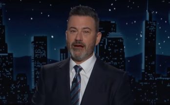 (VIDEO) Late-night host Jimmy Kimmel fights back tears during monologue as he reacts to 'terrible' Donald Trump election victory