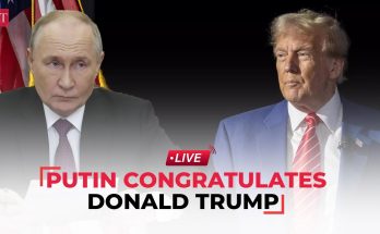 (VIDEO) Putin congratulates Trump on his election victory in his first public comments on the US vote