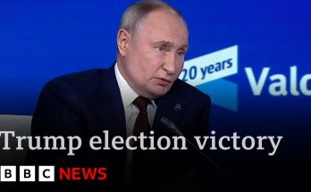 (VIDEO) Vladimir Putin congratulates 'courageous' Donald Trump on US election win