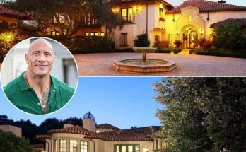 Dwayne ‘The Rock’ Johnson’s Stunning $27.8M Mansion. Dwayne ‘The Rock’ Johnson’s mansion, priced at a striking $27.8 million, is a true testament to luxury and grandeur. Located in an exclusive neighborhood, this palatial estate offers an unparalleled blend of modern sophistication and timeless elegance. (photos in comments).