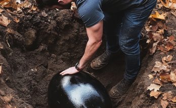 I Returned Early to Surprise My Husband Only to Find Him Burying a Large Black Egg in Our Garden - Its Mystery Brought Us Closer