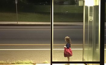 I Saw a Lonely Little Girl with a Red Bag at the Bus Stop Every Evening — One Morning, I Found Her Bag on My Doorstep