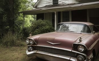 Two Years After His Father Died, Poor Man Found Dad's Old Car in His Yard