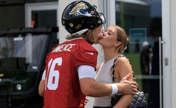 Marissa Lawrence, wife of Jaguars star quarterback, thanks fans for support after player takes brutal hit