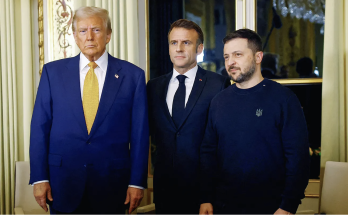 Trump meets with Macron, Zelenskyy ahead of Notre Dame reopening ceremony in Paris