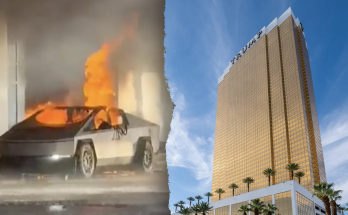 Las Vegas police say Cybertruck that exploded at Trump hotel had fuel containers, large firework mortars