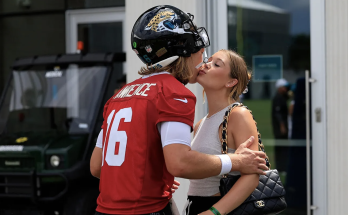 Jaguars star Trevor Lawrence, wife Marissa, announce birth of 1st child: ‘Thank you Jesus for our girl’