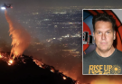 Sunset Fire: Dane Cook documents 'really scary' exit from home as flames erupt in the Hollywood Hills