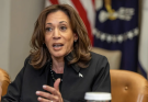 California fires: VP Harris called out over claim about canceled insurance