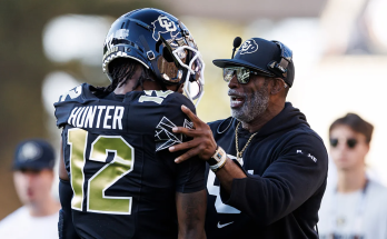 Deion Sanders criticizes Travis Hunter for deactivating social media after online comments about fiancée