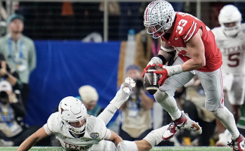 Ohio State hero Jack Sawyer reveals 2-word message former roommate Quinn Ewers gave him after touchdown