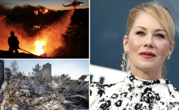 Christina Applegate slams 'sick' people relishing in the destruction of Hollywood during Los Angeles fires