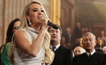 Carrie Underwood triumphs at Trump inauguration after musical mishap