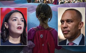 Democrat voters abandon party after AOC, Jeffries say anti-trans athlete bill empowers child sexual predators