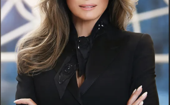 First lady Melania Trump’s new official portrait revealed