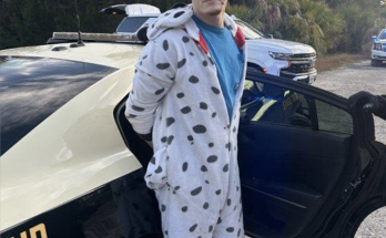 Florida man nabbed allegedly trying to outrun troopers while wearing Dalmatian onesie