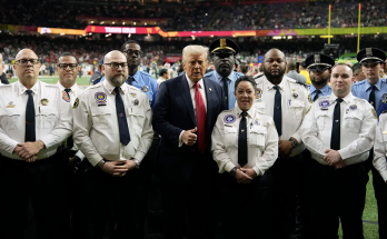 Trump meets families of New Orleans terror attack victims, law enforcement officials ahead of Super Bowl LIX