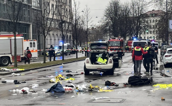 Car driver in Munich plows into crowd 1 day before Vance and world leaders gather for security conference