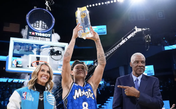 Mac McClung, who has played in 1 NBA game this season, wins 3rd straight dunk contest