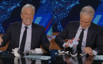 Jon Stewart injures hand after smashing mug during fiery rant about DOGE and Big Pharma