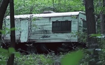 My Son and I Found an Old Abandoned Trailer in the Forest – He Entered, and the Door Mysteriously Locked