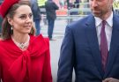 Prince William & Princess Catherine's Behavior During the Commonwealth Day Service Sparks Discussion