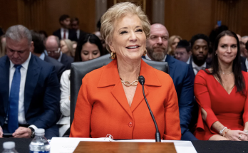 Linda McMahon sworn in to run agency Trump wants to abolish