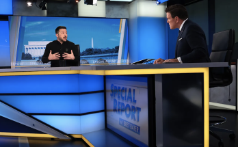 Fox News' Zelenskyy interview watched by 6.4 million viewers, surpassing NBC, CBS evening newscasts