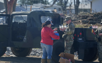 Trump activates National Guard in tornado-ravaged Arkansas as 37 deaths reported across multiple states