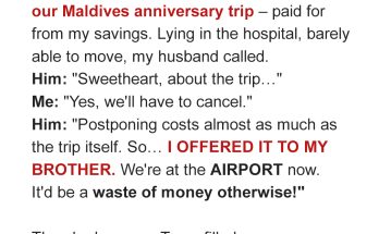 My Husband Left for the Maldives Three Days After I Had a Stroke—A Big Surprise Was Waiting for Him When He Returned