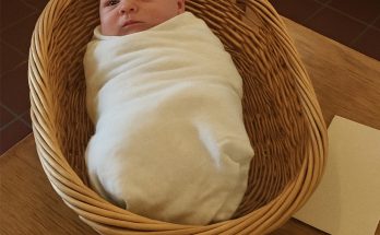 Husband Returns from Business Trip and Sees Newborn Baby on Table with Two Notes beside — Story of the Day