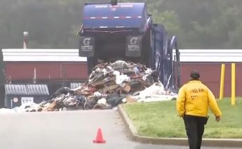 Body Discovered in Garbage Truck Outside Middle School, While Another Man Was Found Alive but Injured