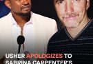 Usher Apologizes to Sabrina Carpenter's Father for Met Gala Photo