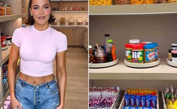 Khloé Kardashian Gives Tour of Her Walk-In Pantry Including ‘Really Healthy’ Food and ‘Some Processed Stuff’