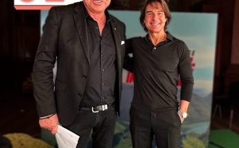Fans Say Tom Cruise Looks 'Tiny' Near TV Presenter Richard Wilkins in New Joint Photo