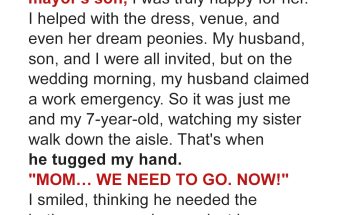 At My Sister's Wedding, My Son Grabbed My Hand and Whispered, 'Mom… We Need to Go. Now!' – What He Showed Me Changed Everything