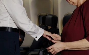 Flight Attendant Woke Me Up & Told Me to Check My Husband's Bag While He Was Away — I Never Expected What I Found