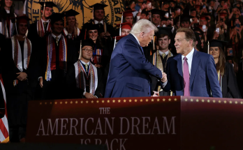 Trump raves about Alabama's winning 'brand' at school's commencement: 'Where legends are made'
